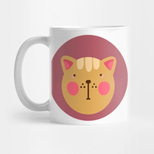 cute silly drawn kitty cat design 1 Mug